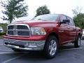 2009 Inferno Red Crystal Pearl Dodge Ram 1500 Big Horn Edition Crew Cab  photo #1