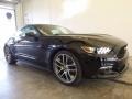 2017 Shadow Black Ford Mustang EcoBoost Premium Coupe  photo #1