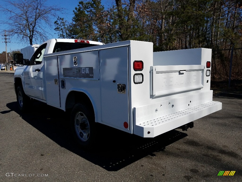 2017 Silverado 2500HD Work Truck Regular Cab 4x4 - Summit White / Dark Ash/Jet Black photo #4