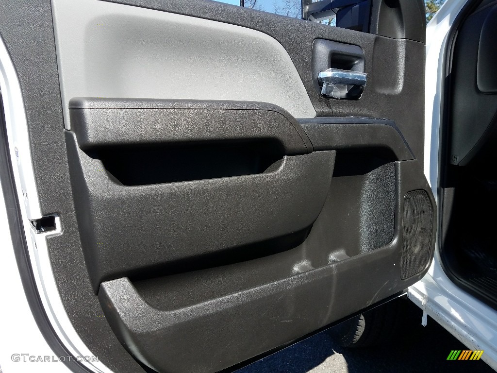 2017 Silverado 2500HD Work Truck Regular Cab 4x4 - Summit White / Dark Ash/Jet Black photo #8
