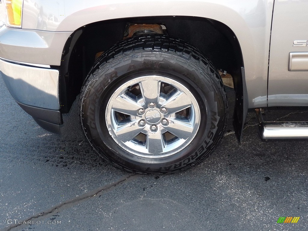 2013 Sierra 1500 SLT Crew Cab - Steel Gray Metallic / Light Titanium/Dark Titanium photo #5