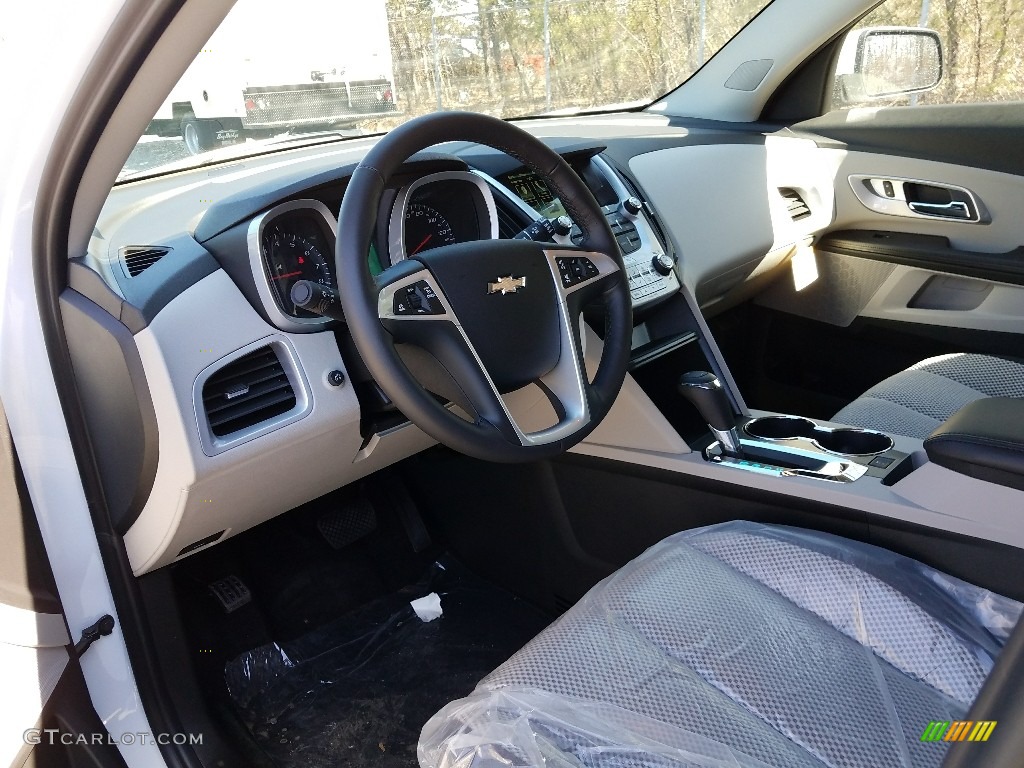 Light Titanium/Jet Black Interior 2017 Chevrolet Equinox LT Photo #119417777