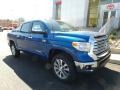 2017 Blazing Blue Pearl Toyota Tundra Limited CrewMax 4x4  photo #1