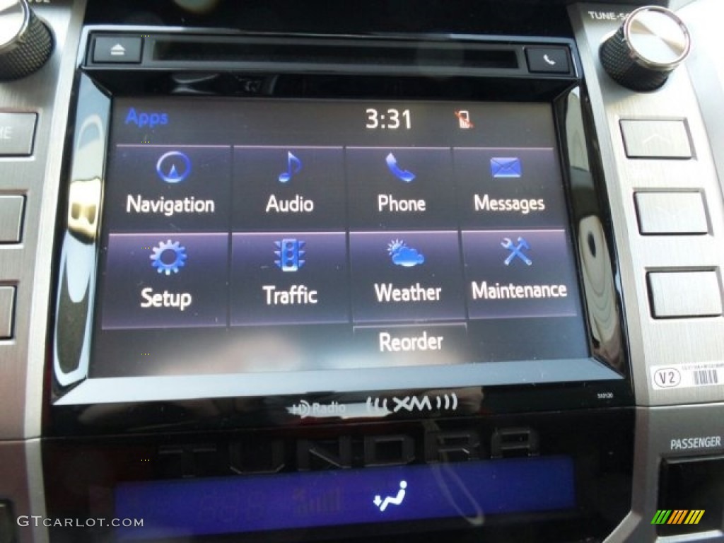 2017 Toyota Tundra Limited CrewMax 4x4 Controls Photo #119418509