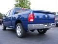 2009 Deep Water Blue Pearl Dodge Ram 1500 SLT Quad Cab  photo #2