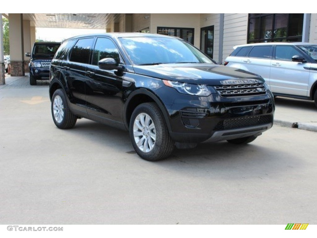 Santorini Black Metallic Land Rover Discovery Sport