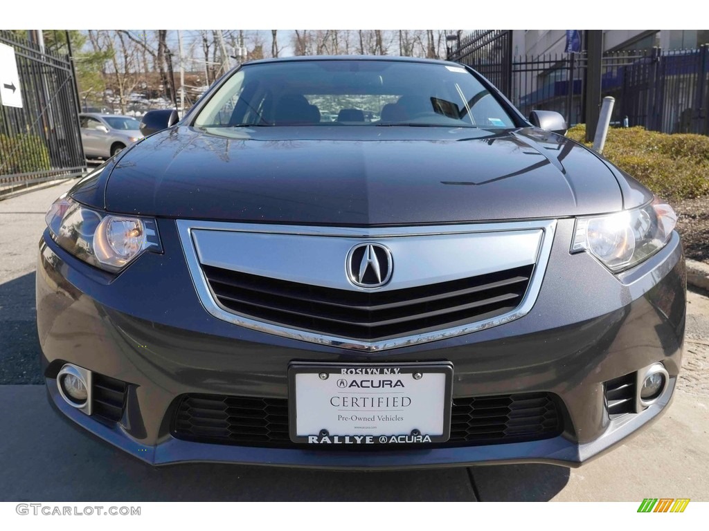 2014 TSX Sedan - Graphite Luster Metallic / Ebony photo #2