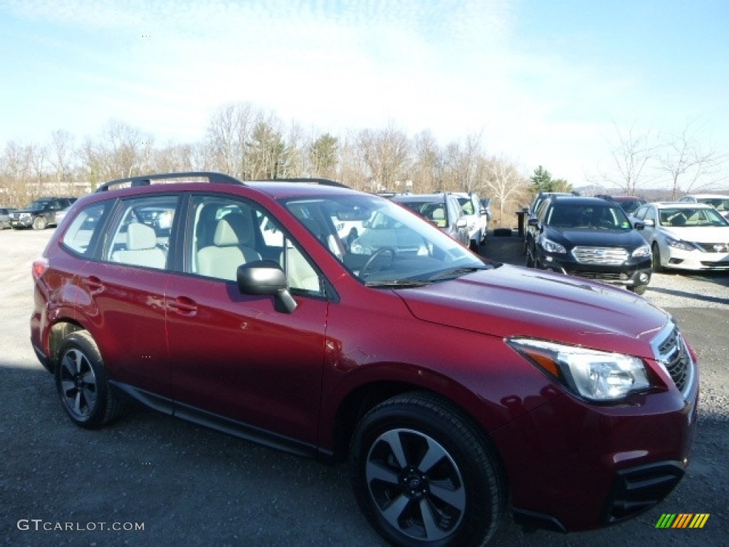 Venetian Red Pearl Subaru Forester