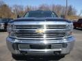 Black - Silverado 2500HD Work Truck Double Cab 4x4 Photo No. 8
