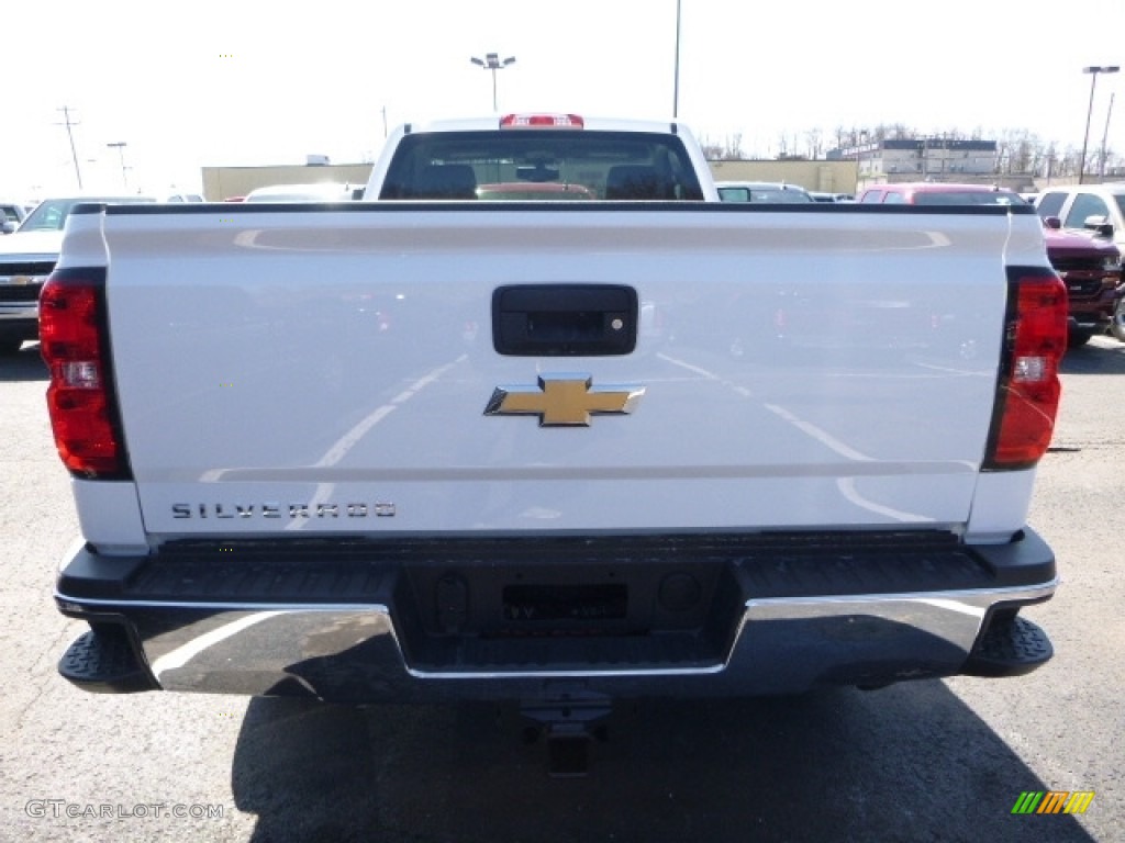 2017 Silverado 2500HD Work Truck Regular Cab 4x4 - Summit White / Dark Ash/Jet Black photo #4