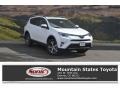 2017 Super White Toyota RAV4 XLE AWD  photo #1