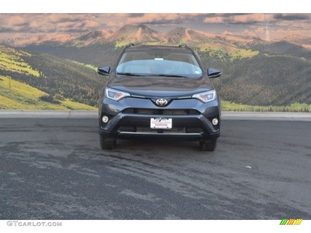 2017 RAV4 XLE AWD - Magnetic Gray Metallic / Ash photo #2