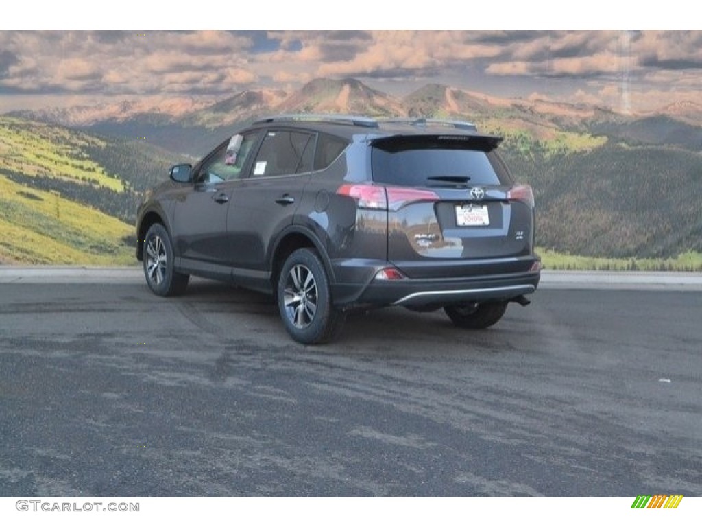 2017 RAV4 XLE AWD - Magnetic Gray Metallic / Ash photo #3