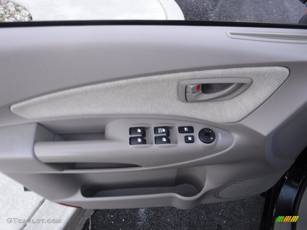 2005 Tucson GL - Obsidian Black / Beige photo #13