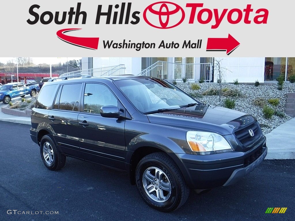 2005 Pilot EX 4WD - Sage Brush Pearl / Gray photo #1