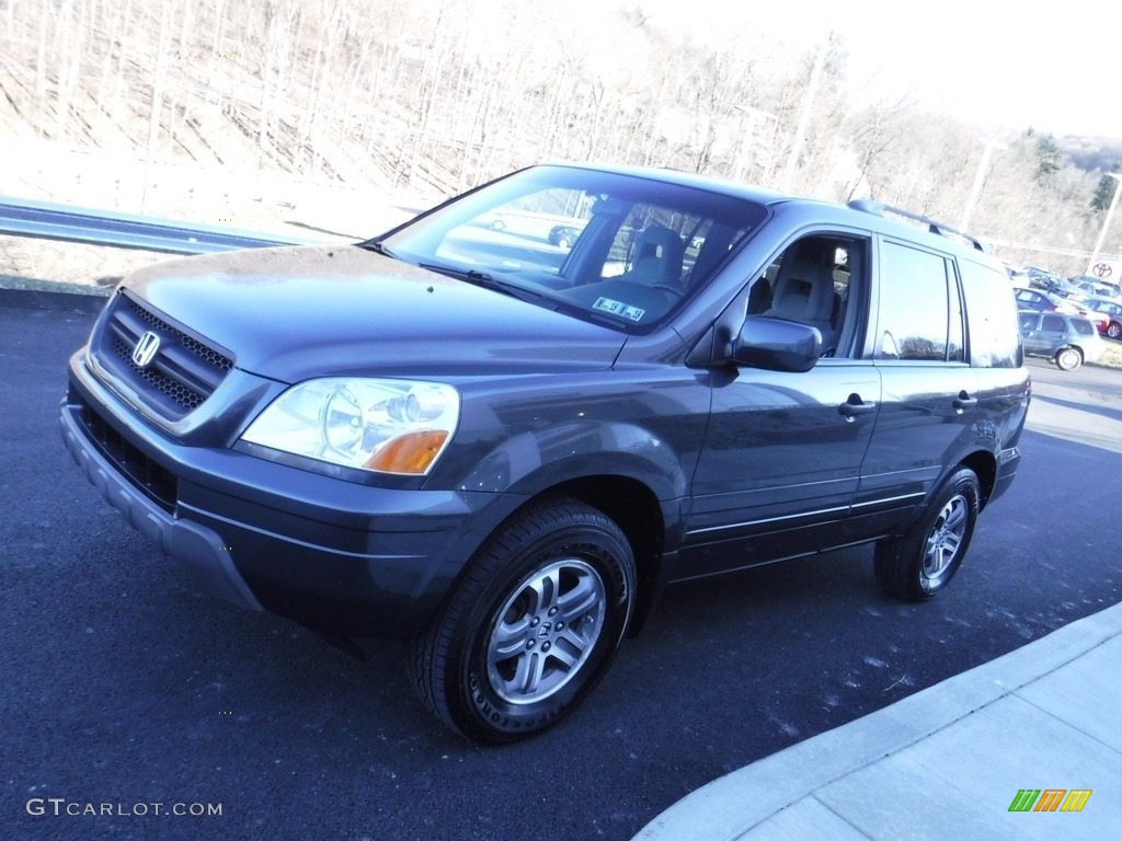 2005 Pilot EX 4WD - Sage Brush Pearl / Gray photo #5