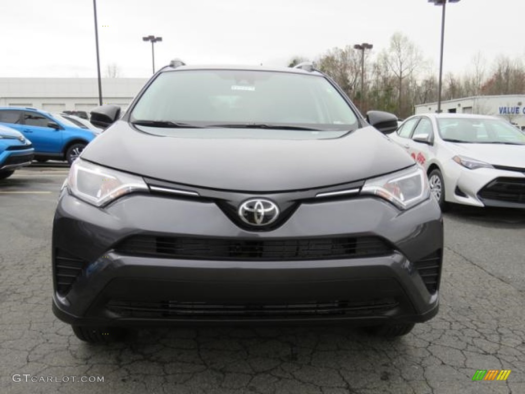 2017 RAV4 LE - Magnetic Gray Metallic / Black photo #2