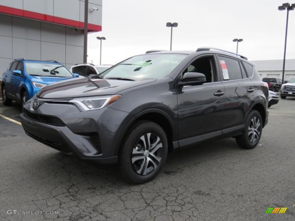 2017 RAV4 LE - Magnetic Gray Metallic / Black photo #3