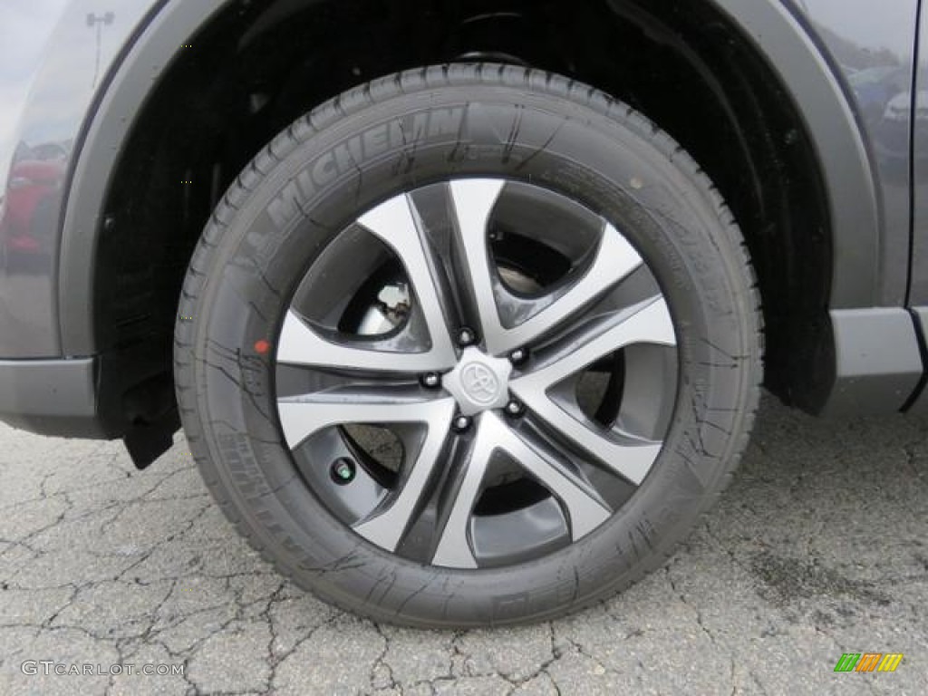 2017 RAV4 LE - Magnetic Gray Metallic / Black photo #4