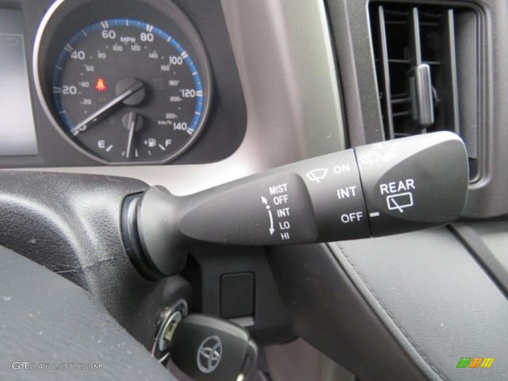 2017 RAV4 LE - Magnetic Gray Metallic / Black photo #14