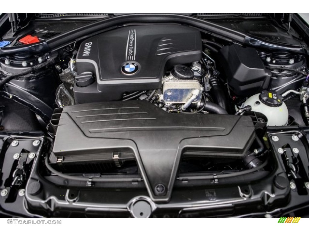 2017 3 Series 320i Sedan - Black Sapphire Metallic / Black photo #8