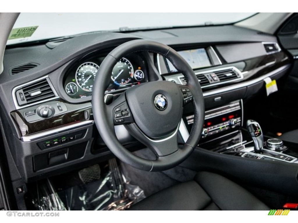 2017 5 Series 535i Gran Turismo - Black Sapphire Metallic / Black photo #6