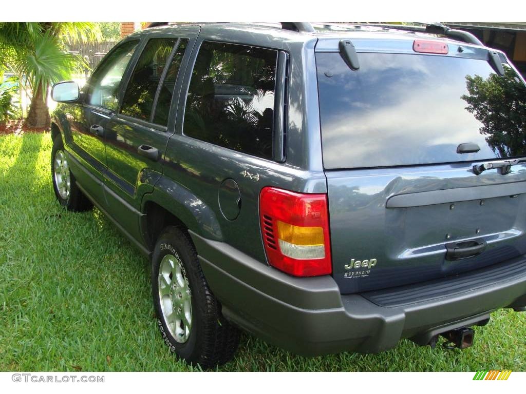 2001 Grand Cherokee Laredo 4x4 - Steel Blue Pearl / Taupe photo #18
