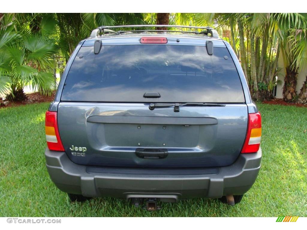 2001 Grand Cherokee Laredo 4x4 - Steel Blue Pearl / Taupe photo #20
