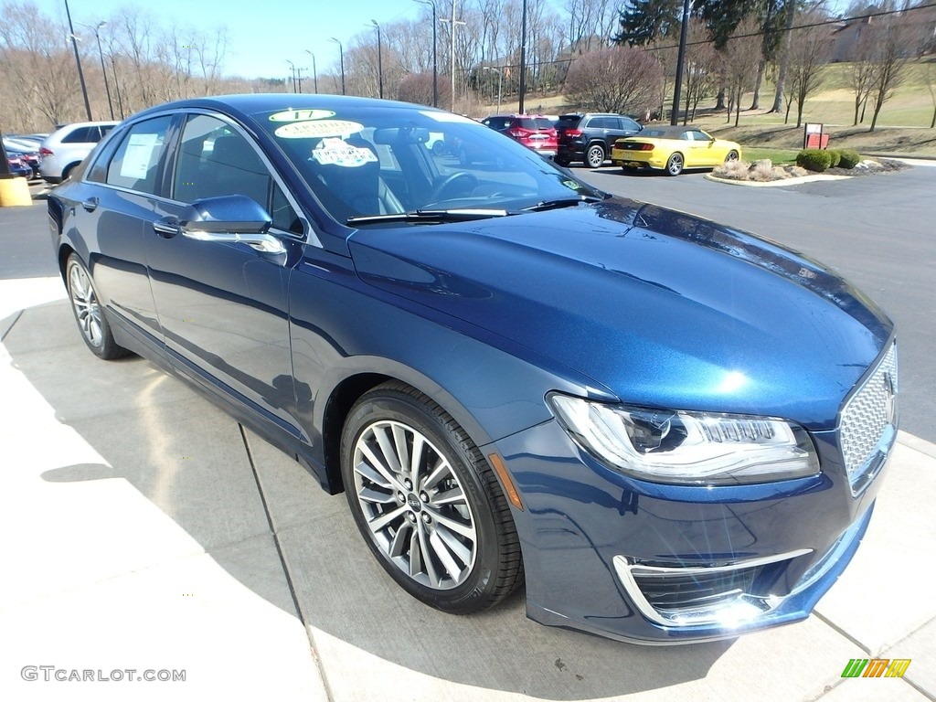 Midnight Sapphire Blue 2017 Lincoln MKZ Premier Exterior Photo #119432597