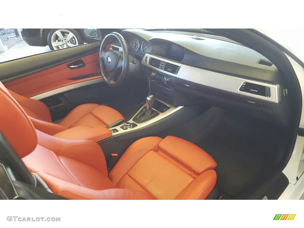 2013 3 Series 335i Convertible - Alpine White / Coral Red/Black photo #24