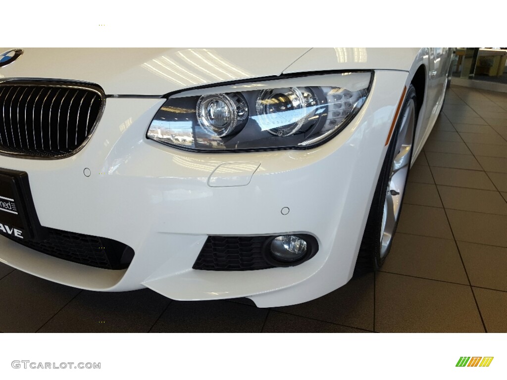 2013 3 Series 335i Convertible - Alpine White / Coral Red/Black photo #28