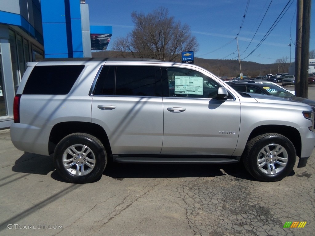 2017 Tahoe LS 4WD - Silver Ice Metallic / Jet Black photo #1