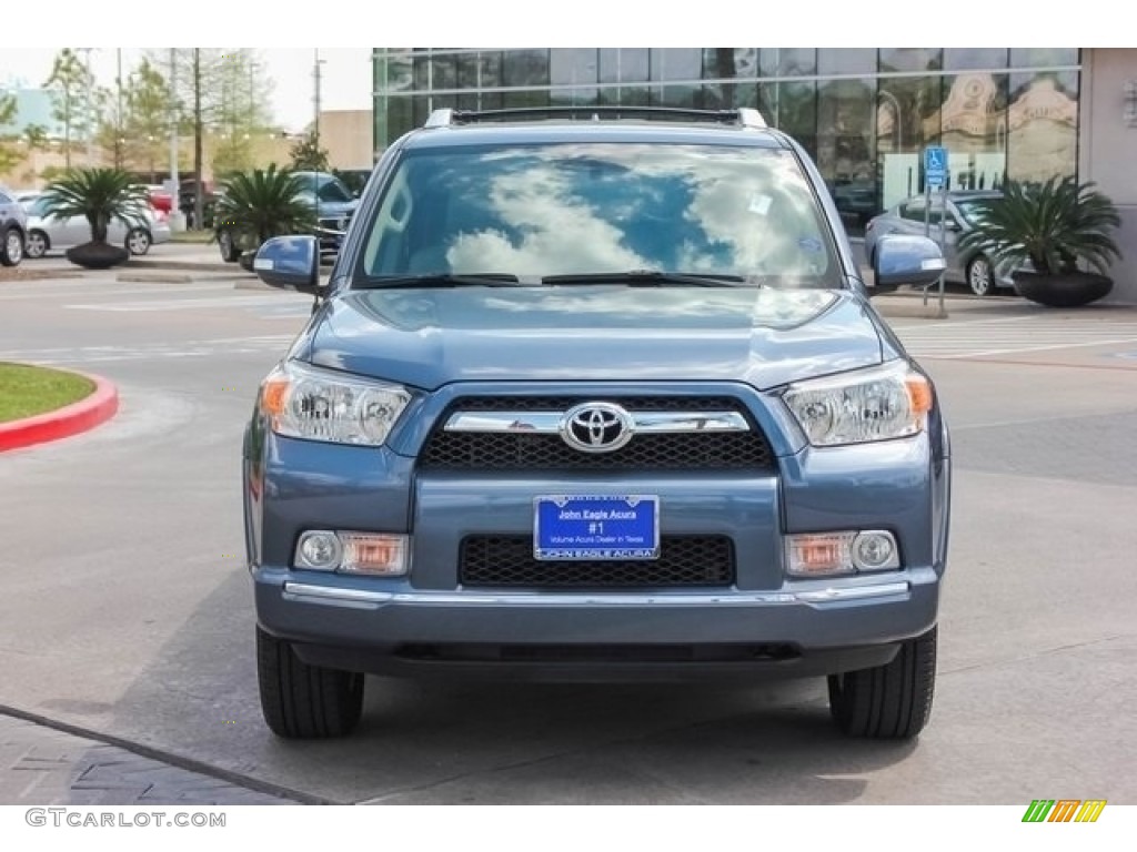 2013 4Runner Limited - Shoreline Blue Pearl / Sand Beige Leather photo #2
