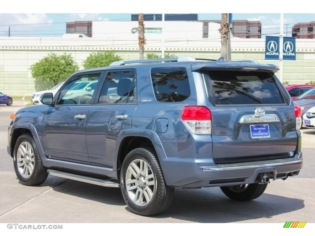 2013 4Runner Limited - Shoreline Blue Pearl / Sand Beige Leather photo #5