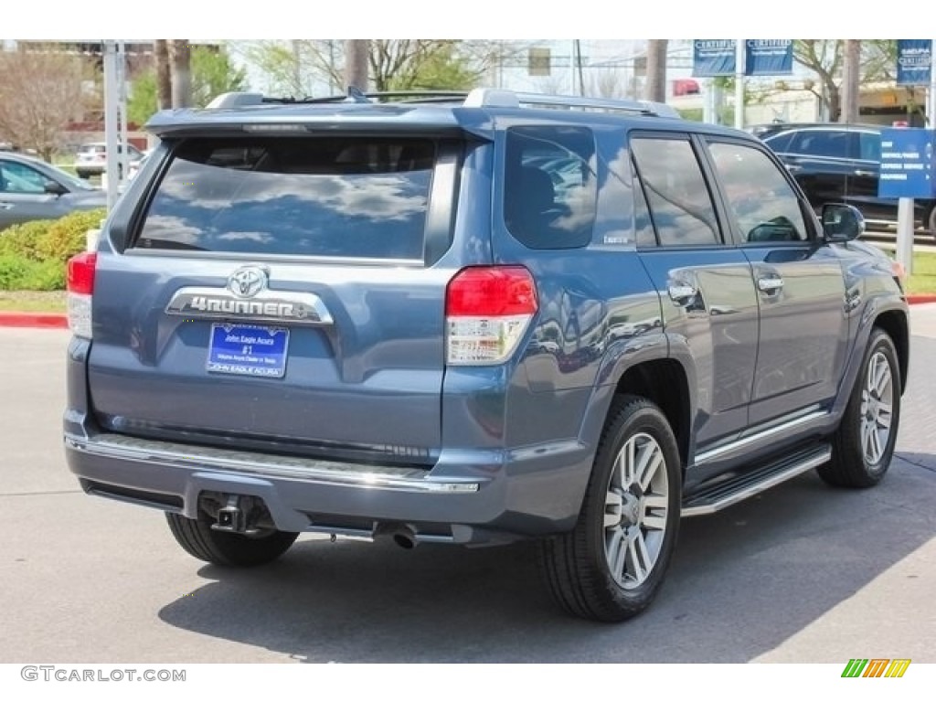 2013 4Runner Limited - Shoreline Blue Pearl / Sand Beige Leather photo #7