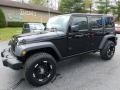 Black 2011 Jeep Wrangler Unlimited Rubicon 4x4