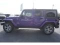 2017 Extreme Purple Jeep Wrangler Unlimited Sahara 4x4  photo #4