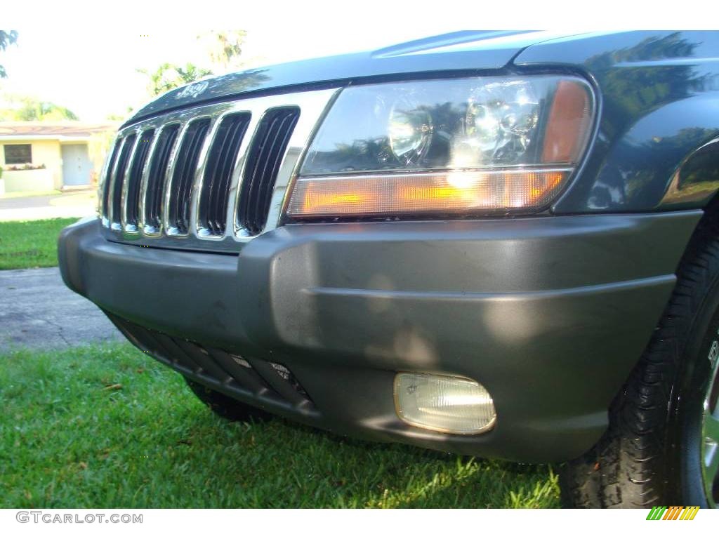 2001 Grand Cherokee Laredo 4x4 - Steel Blue Pearl / Taupe photo #40