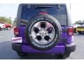 2017 Extreme Purple Jeep Wrangler Unlimited Sahara 4x4  photo #6