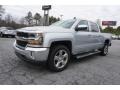 2017 Silver Ice Metallic Chevrolet Silverado 1500 LT Crew Cab  photo #3