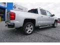 2017 Silver Ice Metallic Chevrolet Silverado 1500 LT Crew Cab  photo #7