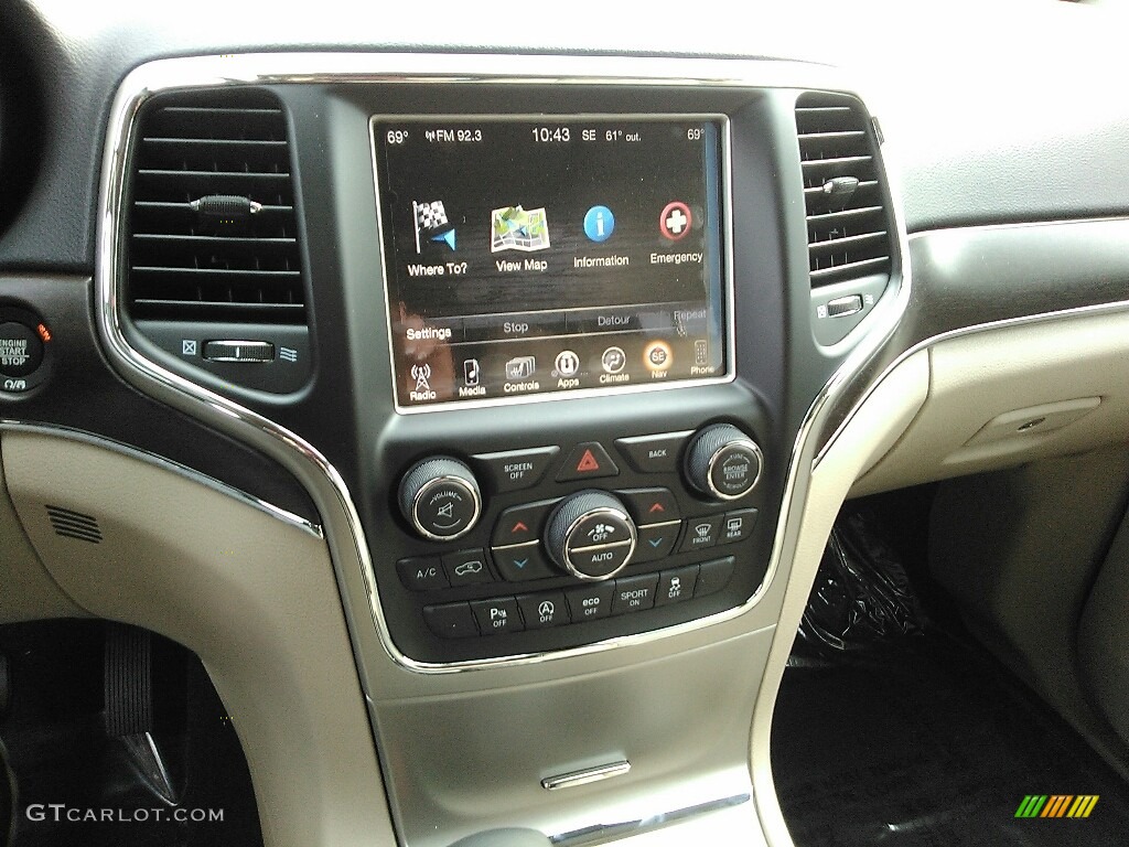 2017 Grand Cherokee Limited 4x4 - Velvet Red Pearl / Black/Light Frost Beige photo #12