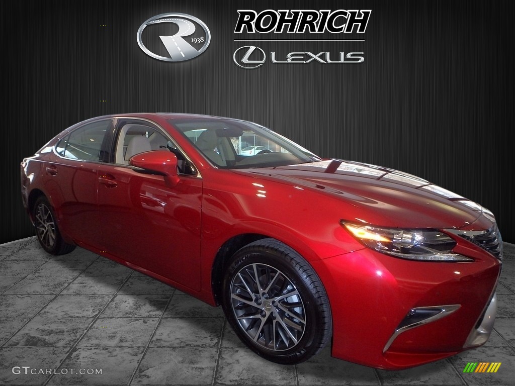 Matador Red Mica Lexus ES