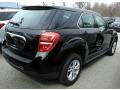 2017 Black Chevrolet Equinox LS AWD  photo #2