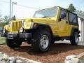 2006 Solar Yellow Jeep Wrangler Unlimited 4x4  photo #1