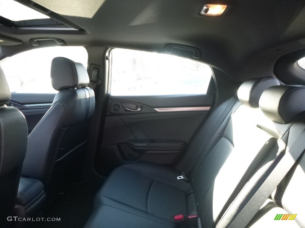 2017 Civic EX-L Sedan - Lunar Silver Metallic / Black photo #8