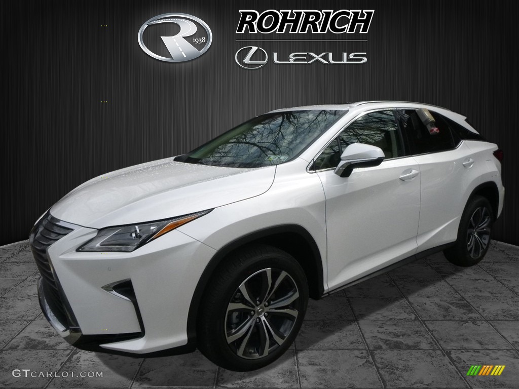 2017 RX 350 AWD - Eminent White Pearl / Parchment photo #4