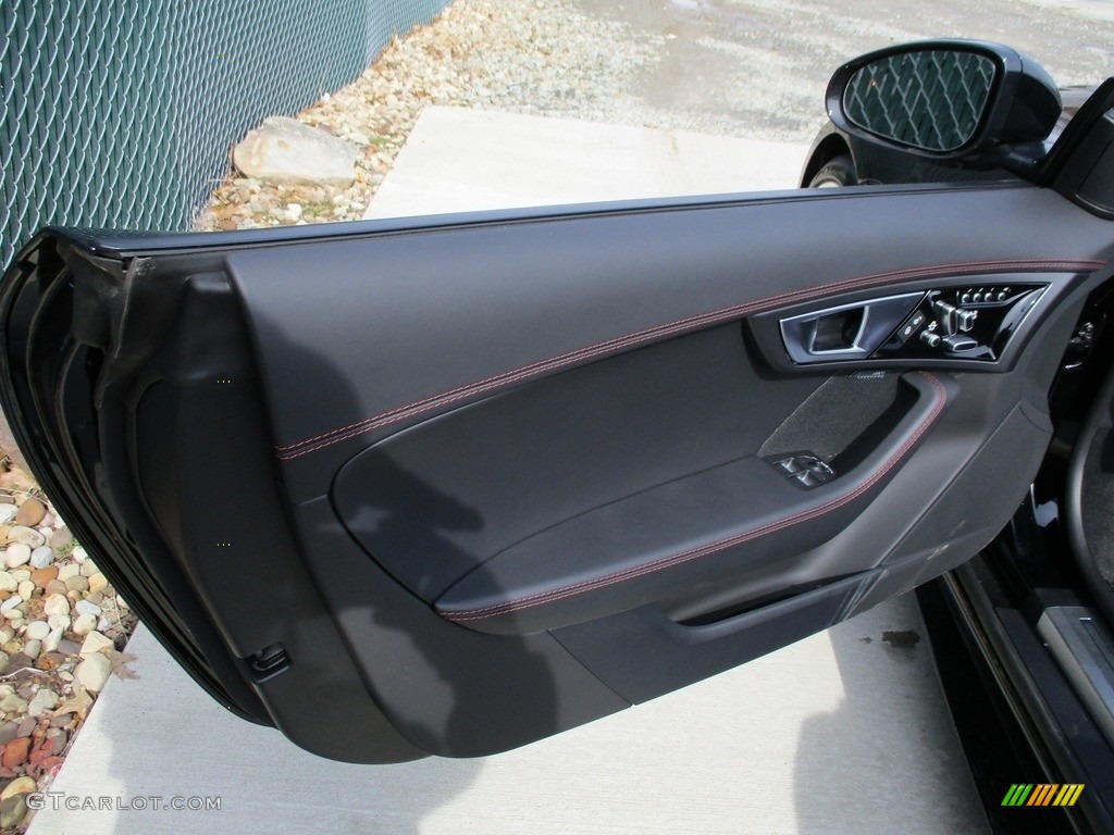 2017 F-TYPE Convertible - Ebony Black / Jet photo #11