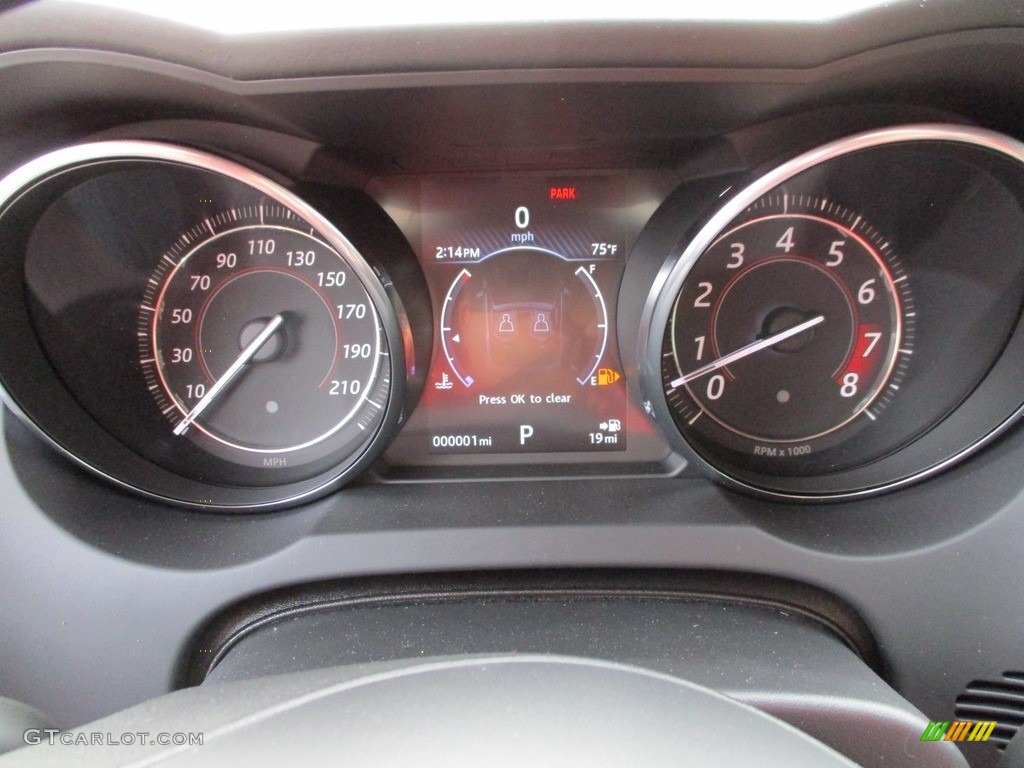 2017 Jaguar F-TYPE Convertible Gauges Photo #119439753