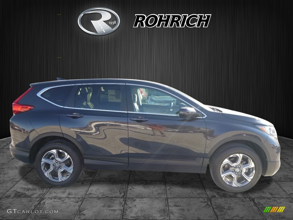 2017 CR-V EX-L AWD - Gunmetal Metallic / Gray photo #2